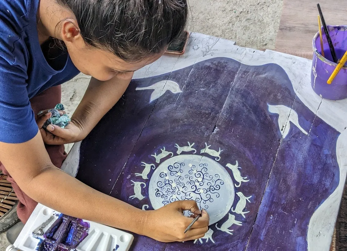 Rupsa painting